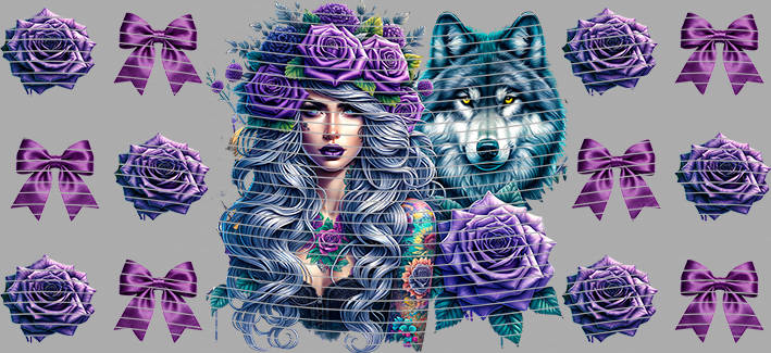 16oz Sunflower Girl-SU-488